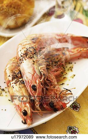 Stock Photo - Shrimp. Fotosearch