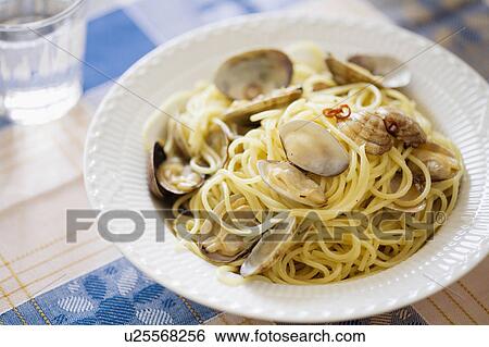 Vongole bianco View Large Photo Image Stock Photograph - Vongole bianco. Fotosearch