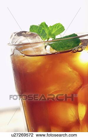 Stock Image - Iced tea. Fotosearch