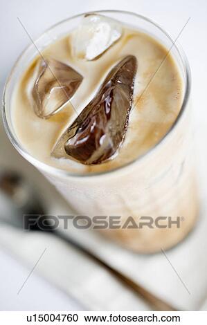 Stock Image - Cafe latte. Fotosearch