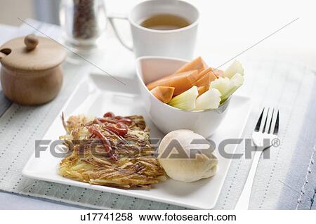 Hashed potato View Large Photo Image Stock Photo - Hashed potato. Fotosearch