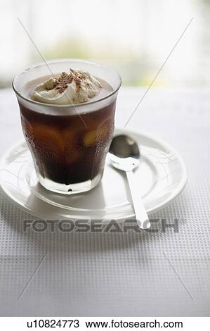 Stock Image - Iced coffee. Fotosearch