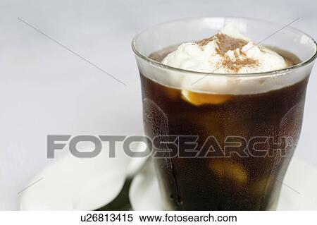 Stock Photography - Iced coffee. Fotosearch