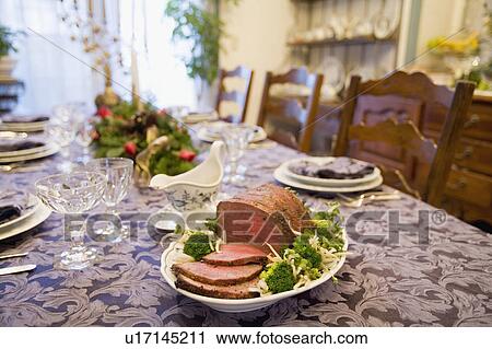 Stock Image - Roast beef. Fotosearch