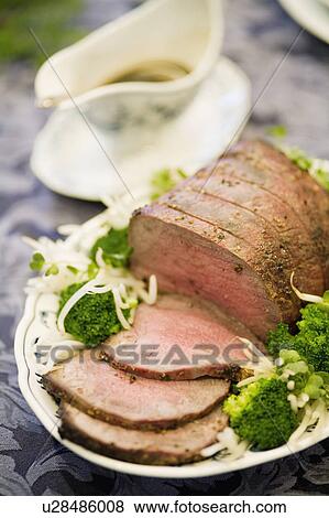 Roast beef View Large Photo Image Stock Photo - Roast beef. Fotosearch