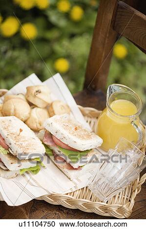 Stock Image - Sandwich. Fotosearch