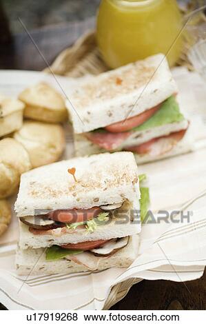 Stock Photo - Sandwich. Fotosearch
