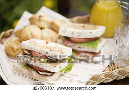Sandwich View Large Photo Image Stock Photo - Sandwich. Fotosearch