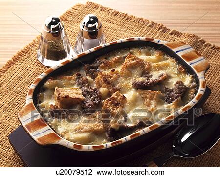 Beef and tofu gratin View Large Photo Image Stock Image - Beef and tofu gratin. Fotosearch