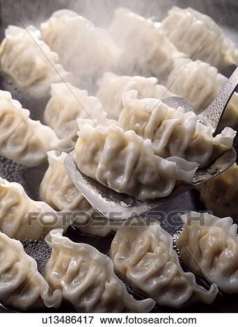 Chinese meat dumpling View Large Photo Image Stock Photo - Chinese meat dumpling. Fotosearch