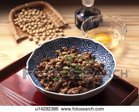 Fermented soybeans View Large Photo Image Stock Photograph - Fermented soybeans. Fotosearch