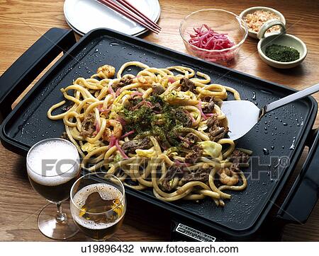 Fried Japanese noodles View Large Photo Image Stock Image - Fried Japanese noodles . Fotosearch
