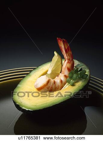 Stock Image - Hors d'oeuvre of avocado. Fotosearch