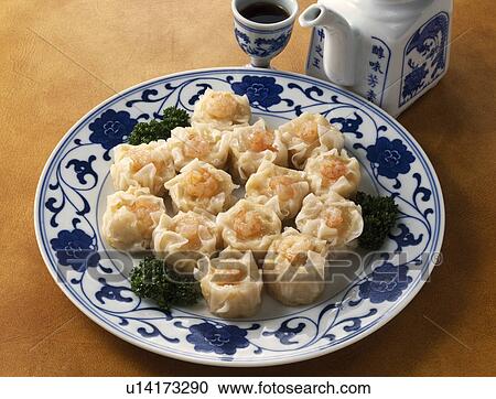 Steamed shrimp dumpling View Large Photo Image Stock Image - Steamed shrimp dumpling. Fotosearch
