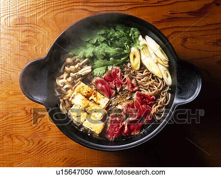 Sukiyaki View Large Photo Image Stock Image - Sukiyaki. Fotosearch