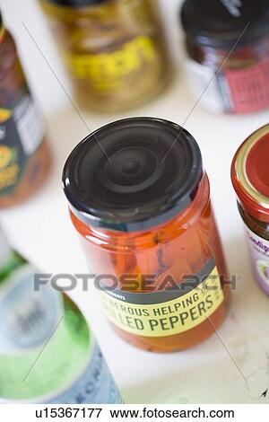 Stock Photo - Bottled pepper. Fotosearch