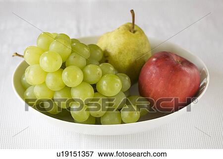 Stock Photo - Fruits on bowl. Fotosearch