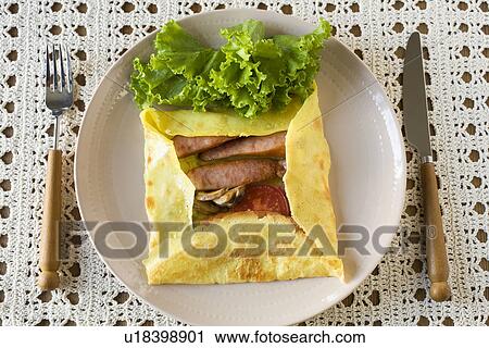 Galette sausage View Large Photo Image Stock Image - Galette sausage. Fotosearch