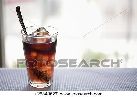 Iced coffee View Large Photo Image Stock Photo - Iced coffee. Fotosearch