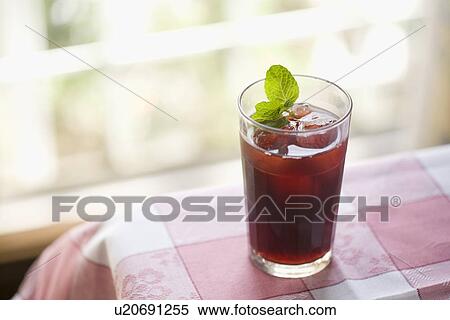 Stock Photography - Iced tea. Fotosearch