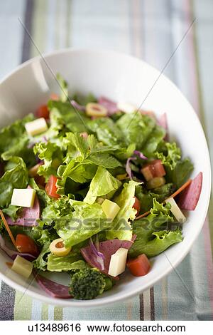 Italian salad View Large Photo Image Stock Photograph - Italian salad. Fotosearch