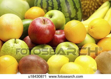 Assorted fresh fruit View Large Photo Image Stock Image - Assorted fresh fruit. Fotosearch