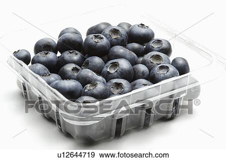 Fruit carton filled with blueberries View Large Photo Image Stock Photo - Fruit carton filled with blueberries. Fotosearch