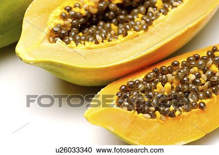 Stock Image - Papaya. Fotosearch