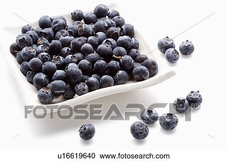 Plate filled with blueberries View Large Photo Image Stock Image - Plate filled with blueberries. Fotosearch