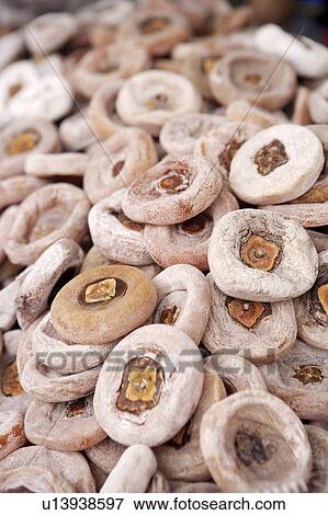 Stock Photo - Dried Persimmons. Fotosearch