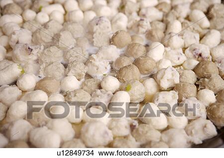 Picture - Fishballs. Fotosearch