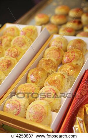 Stock Photo - Mung bean pastry. Fotosearch