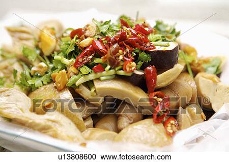 Plate of Dried Tofu View Large Photo Image Stock Image - Plate of Dried Tofu. Fotosearch