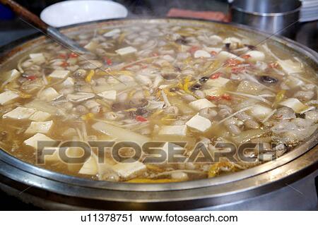 Stock Image - Seafood Broth. Fotosearch