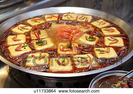 Picture - Stinky Tofu. Fotosearch