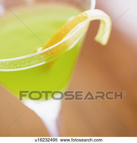 Close-up of a glass of cocktail View Large Photo Image Stock Photography - Close-up of a glass of cocktail. Fotosearch