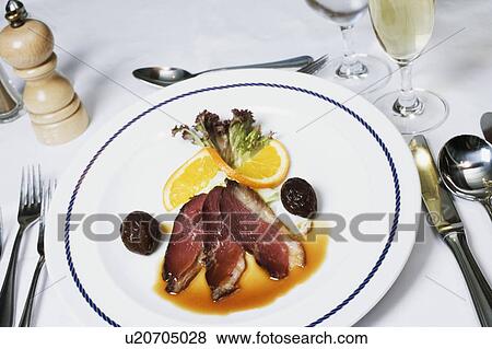 High angle view of bacon with gravy on a plate View Large Photo Image Stock Photo - High angle view of bacon with gravy on a plate. Fotosearch