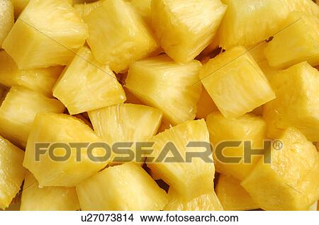 Picture - Cut Pineapple. Fotosearch