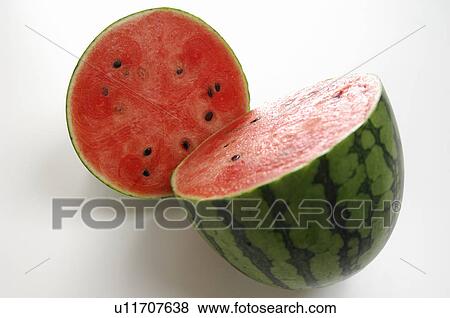 Half Cut of Watermelon View Large Photo Image Stock Photo - Half Cut of Watermelon. Fotosearch