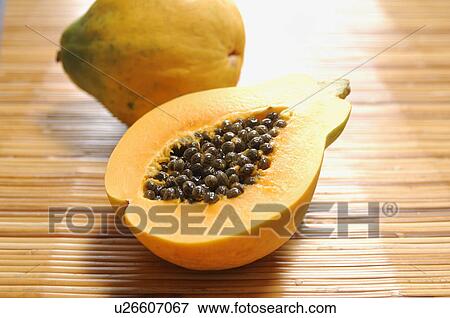 Papaya View Large Photo Image Stock Photo - Papaya. Fotosearch