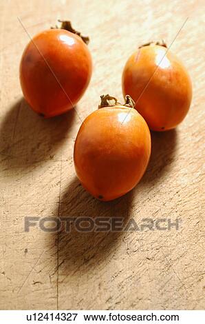 Stock Photo - Persimmon. Fotosearch
