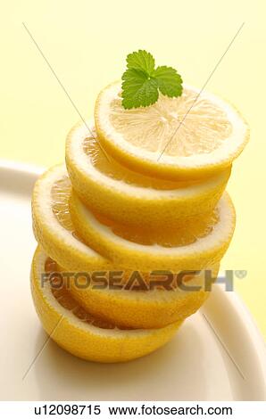 Stock Photography - Sliced Lemon. Fotosearch