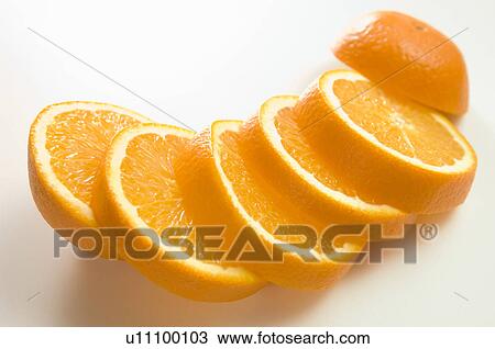 Stock Image - Sliced Orange. Fotosearch