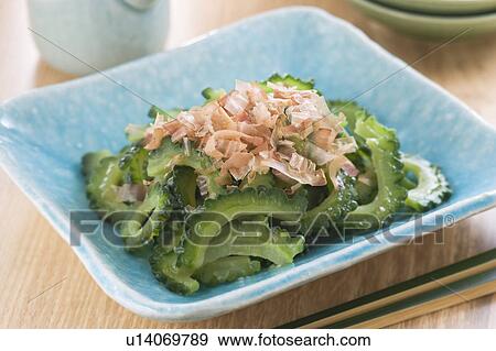 Boiled Bitter Gourd View Large Photo Image Stock Photo - Boiled Bitter Gourd. Fotosearch