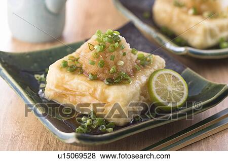 Stock Photo - Deep Fried Bean Curd. Fotosearch