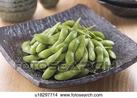 Picture - Edamame. Fotosearch