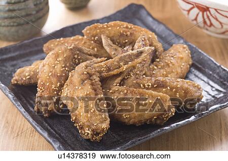 Fried Chicken Wing View Large Photo Image Stock Photo - Fried Chicken Wing. Fotosearch