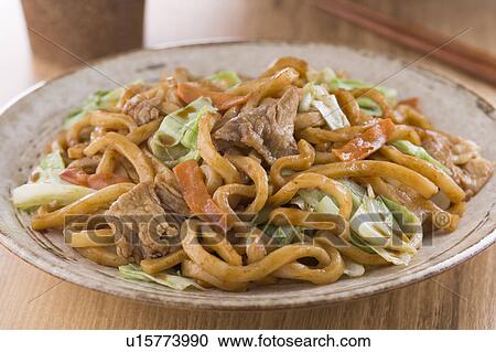 Fried Japanese Noodle View Large Photo Image Stock Image - Fried Japanese Noodle . Fotosearch