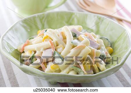 Stock Image - Macaroni Salad. Fotosearch