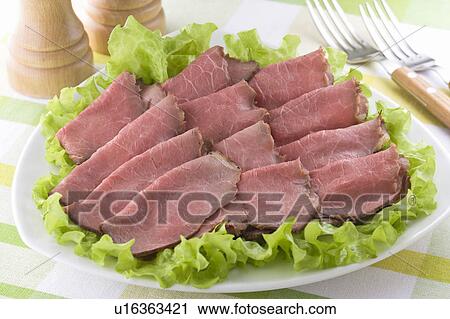Stock Image - Roast Beef. Fotosearch